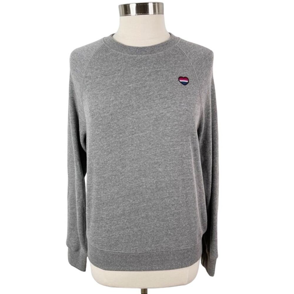 New Spiritual Gangster M Gray Present Old School Sweatshirt Crew Neck Graphic